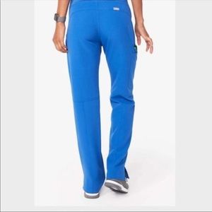 Figs Kade Cargo small tall in royal blue.